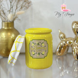 Bruleur pot de confiture citron