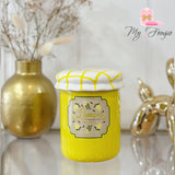 Bruleur pot de confiture citron