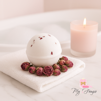 Bombe de bain rose de Damas